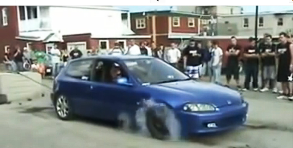 One of my favorite shots on Horizon 2 Insane Burnout Bum Wrecks Honda Civic Pride & Joy