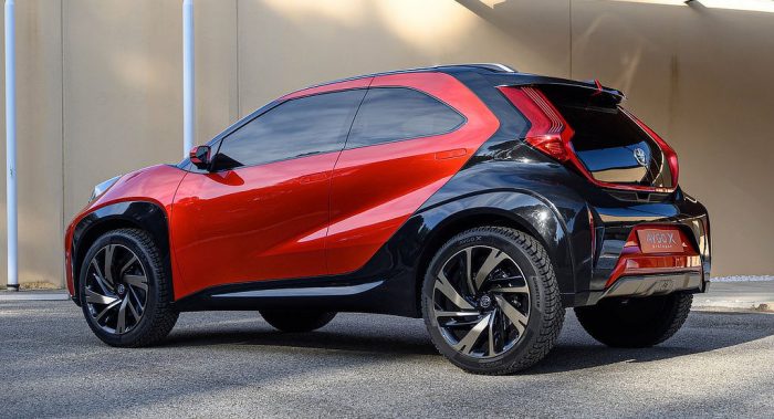 Toyota Aygo X Compact Crossover - Rear - dailycarblog